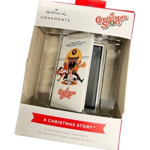Hallmark A Christmas Story Movie Retro Video Cassette Case Christmas Ornament